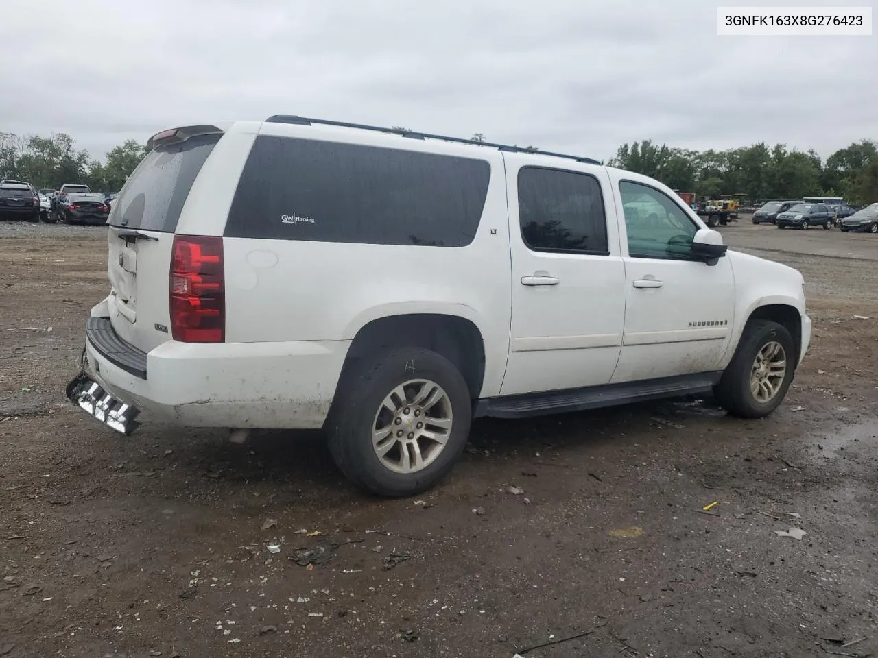 2008 Chevrolet Suburban K1500 Ls VIN: 3GNFK163X8G276423 Lot: 69371624