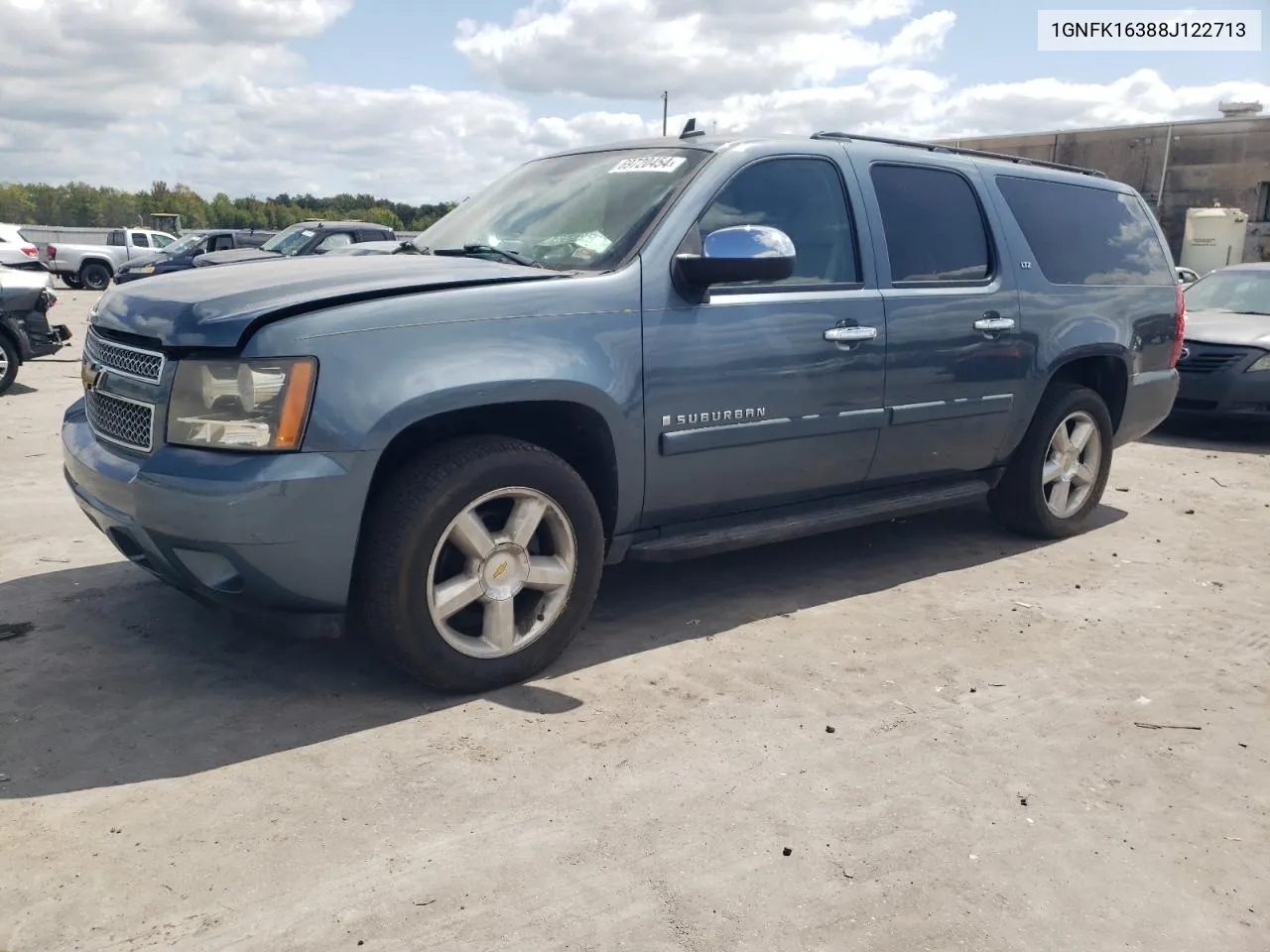 2008 Chevrolet Suburban K1500 Ls VIN: 1GNFK16388J122713 Lot: 69720454