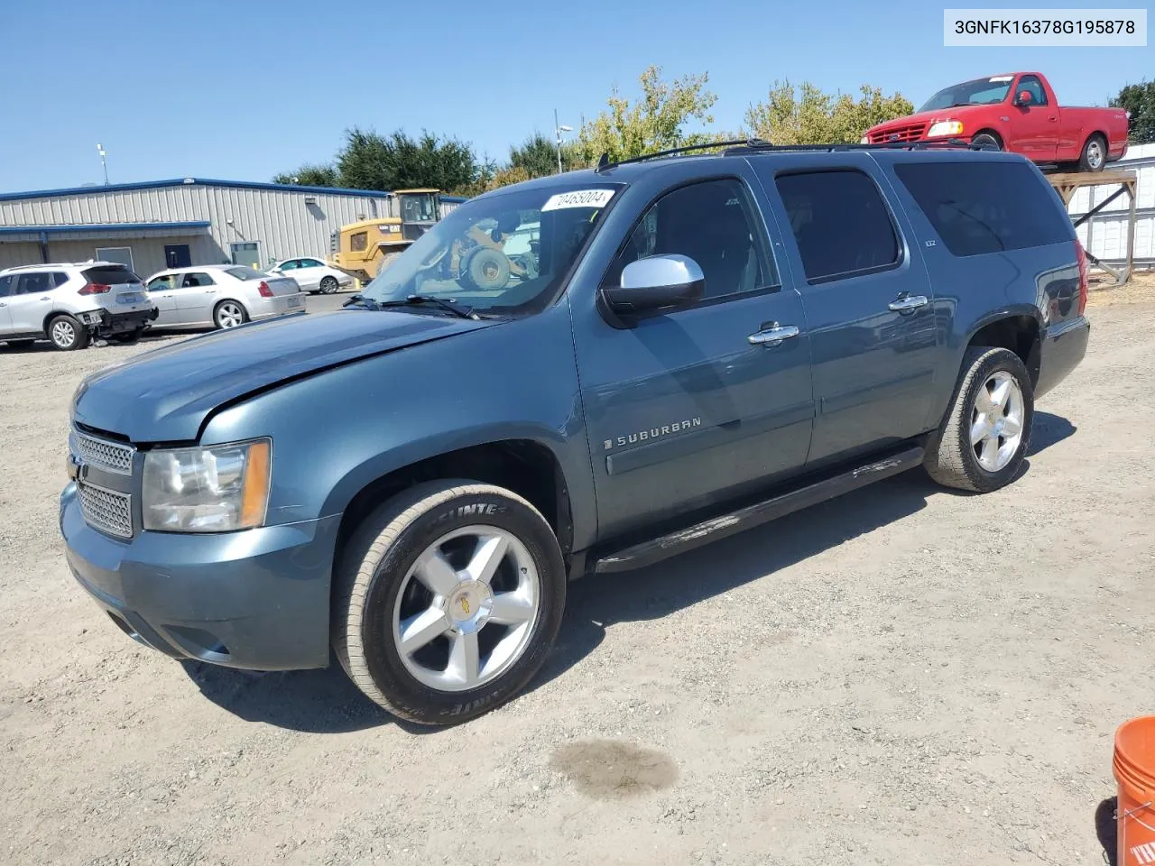 2008 Chevrolet Suburban K1500 Ls VIN: 3GNFK16378G195878 Lot: 70465004