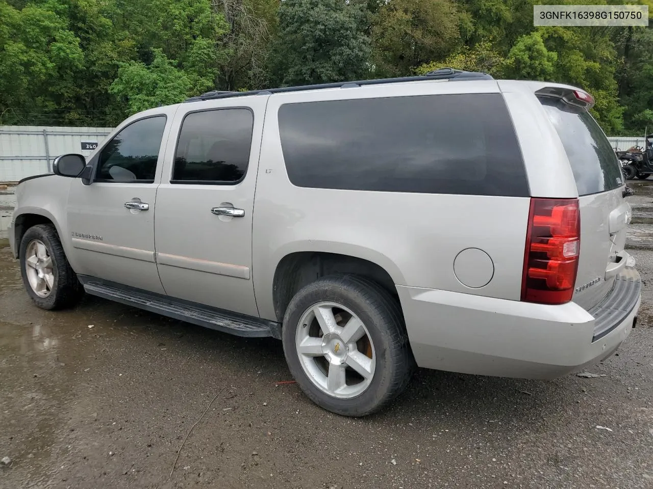 2008 Chevrolet Suburban K1500 Ls VIN: 3GNFK16398G150750 Lot: 70668964