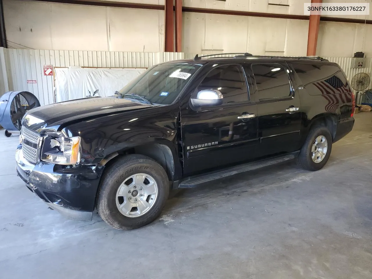 2008 Chevrolet Suburban K1500 Ls VIN: 3GNFK16338G176227 Lot: 70696994