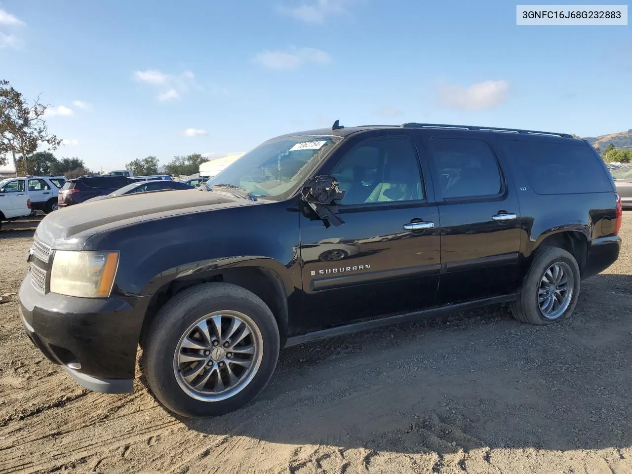 2008 Chevrolet Suburban C1500 Ls VIN: 3GNFC16J68G232883 Lot: 71062754