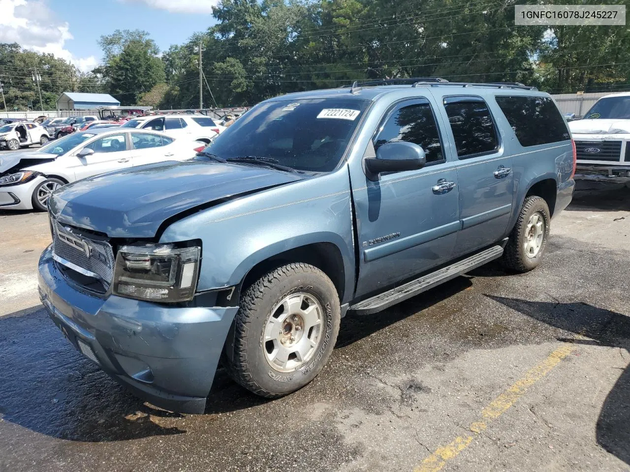 2008 Chevrolet Suburban C1500 Ls VIN: 1GNFC16078J245227 Lot: 72221724