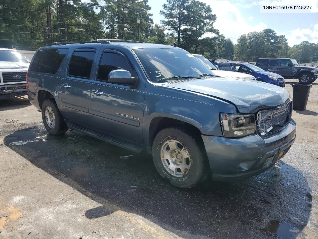 2008 Chevrolet Suburban C1500 Ls VIN: 1GNFC16078J245227 Lot: 72221724