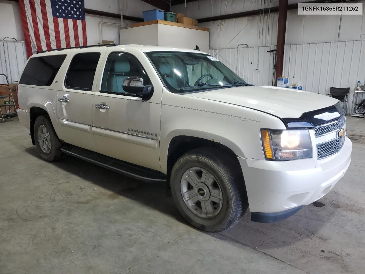 2008 Chevrolet Suburban K1500 Ls VIN: 1GNFK16368R211262 Lot: 72477864