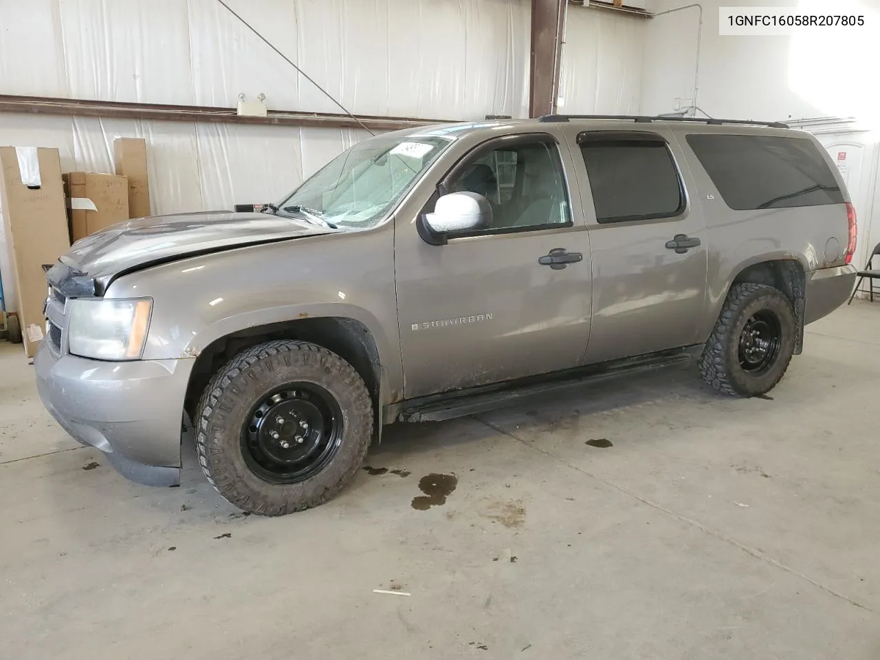 2008 Chevrolet Suburban C1500 Ls VIN: 1GNFC16058R207805 Lot: 72549824