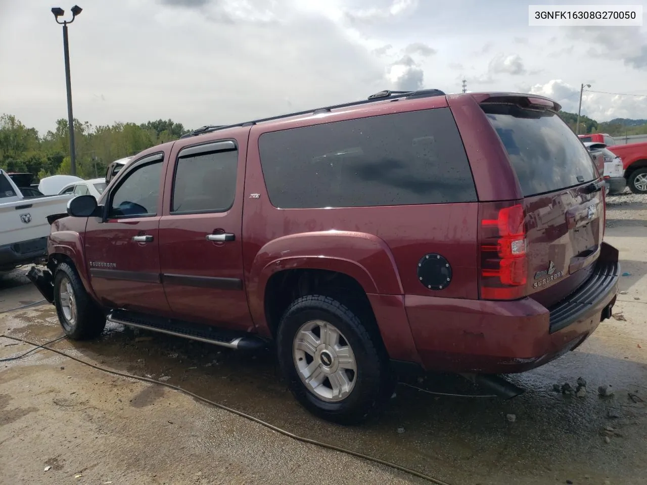 2008 Chevrolet Suburban K1500 Ls VIN: 3GNFK16308G270050 Lot: 72805684