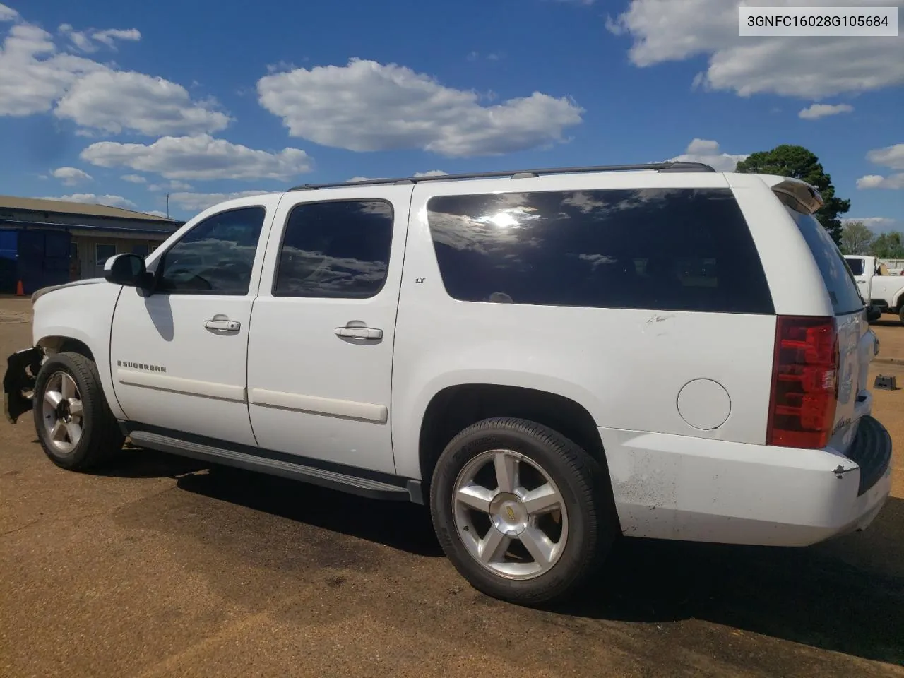 2008 Chevrolet Suburban C1500 Ls VIN: 3GNFC16028G105684 Lot: 73409164