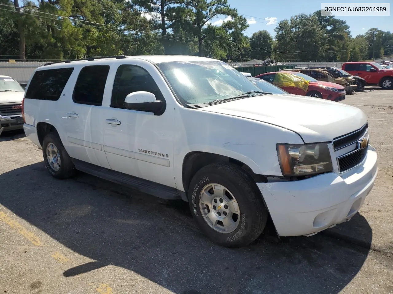 2008 Chevrolet Suburban C1500 Ls VIN: 3GNFC16J68G264989 Lot: 73733754