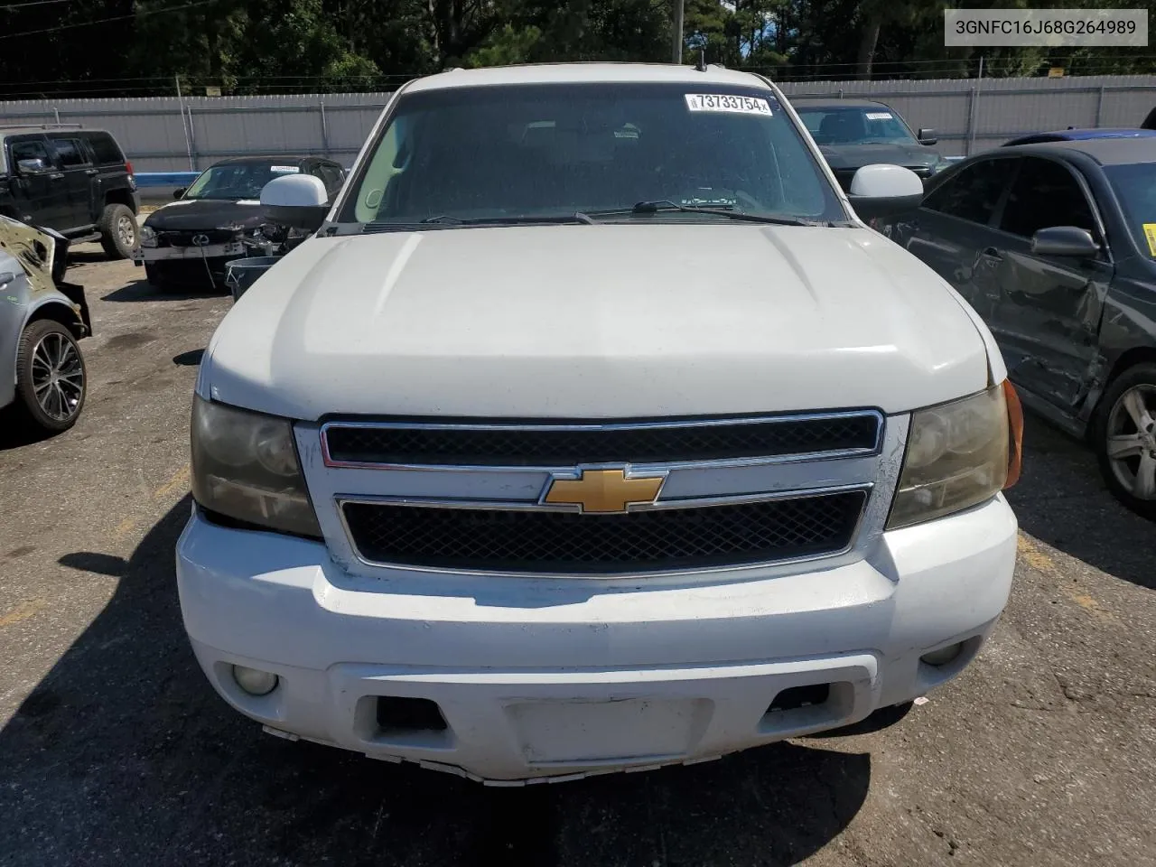 2008 Chevrolet Suburban C1500 Ls VIN: 3GNFC16J68G264989 Lot: 73733754