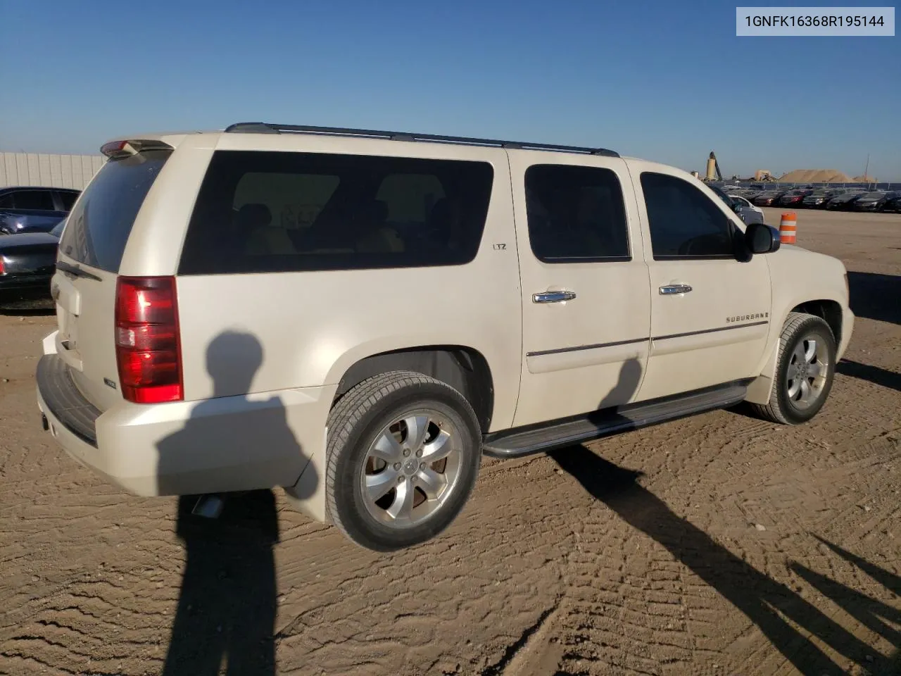 2008 Chevrolet Suburban K1500 Ls VIN: 1GNFK16368R195144 Lot: 74033334