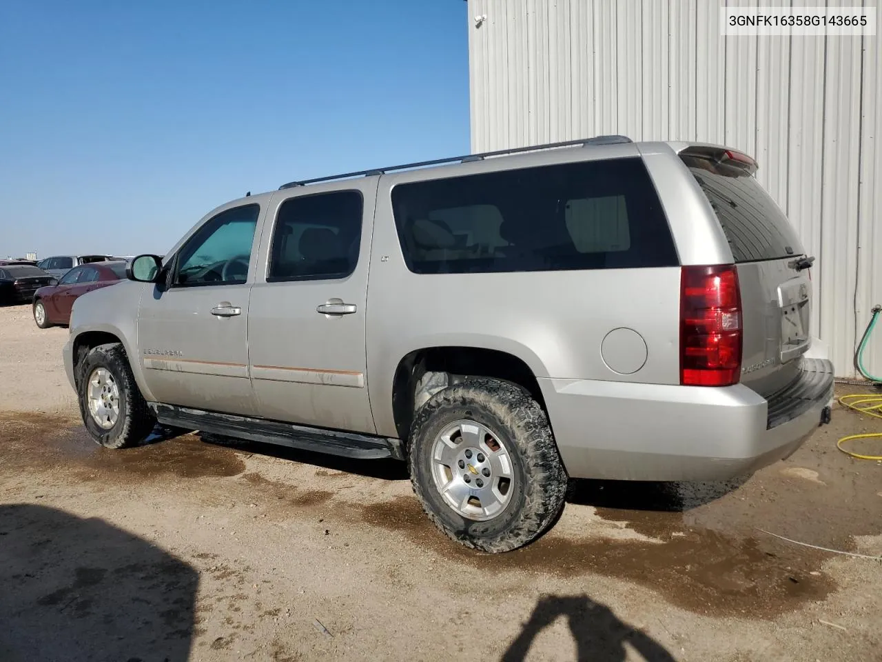 2008 Chevrolet Suburban K1500 Ls VIN: 3GNFK16358G143665 Lot: 74793114