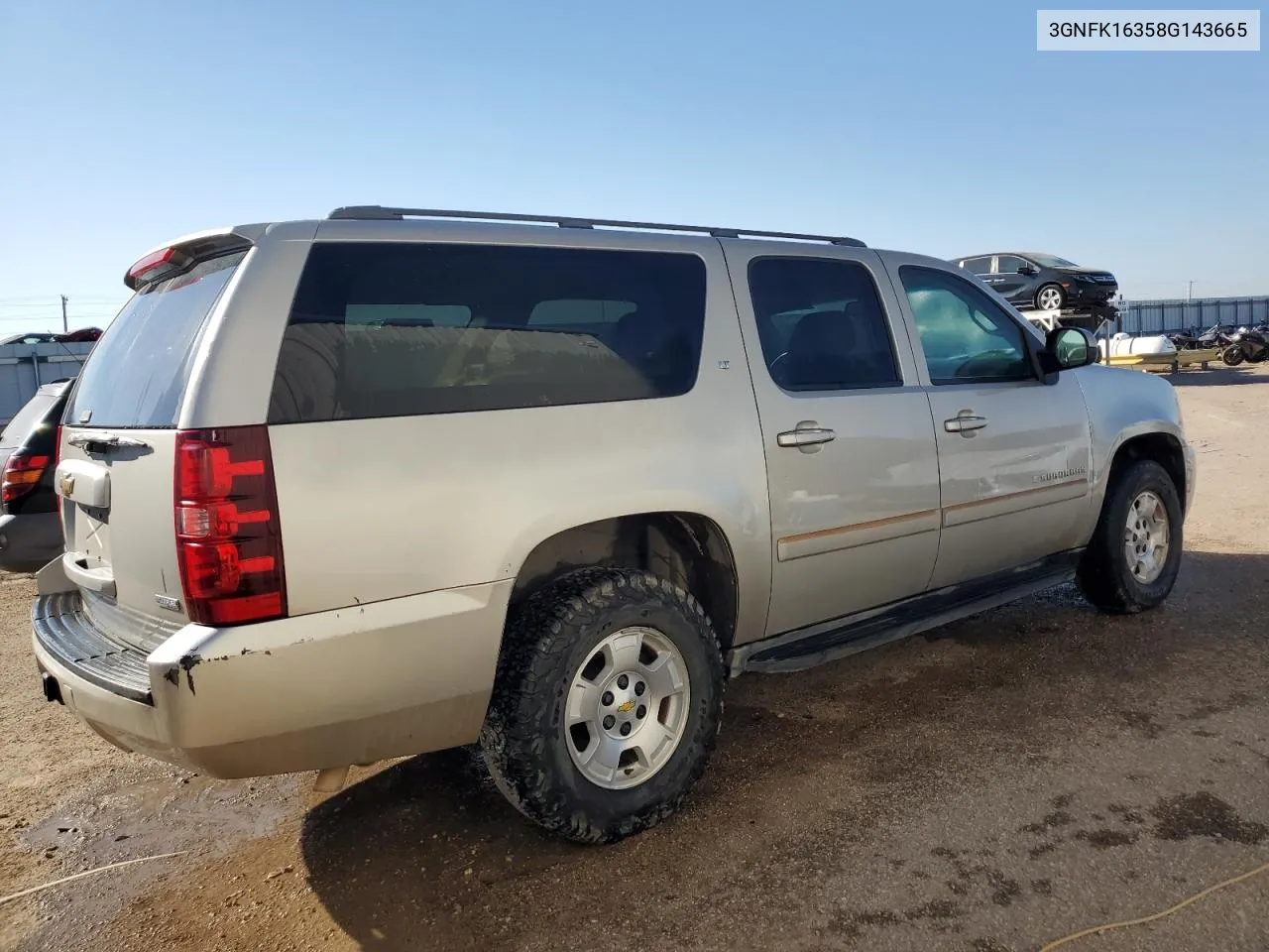 2008 Chevrolet Suburban K1500 Ls VIN: 3GNFK16358G143665 Lot: 74793114