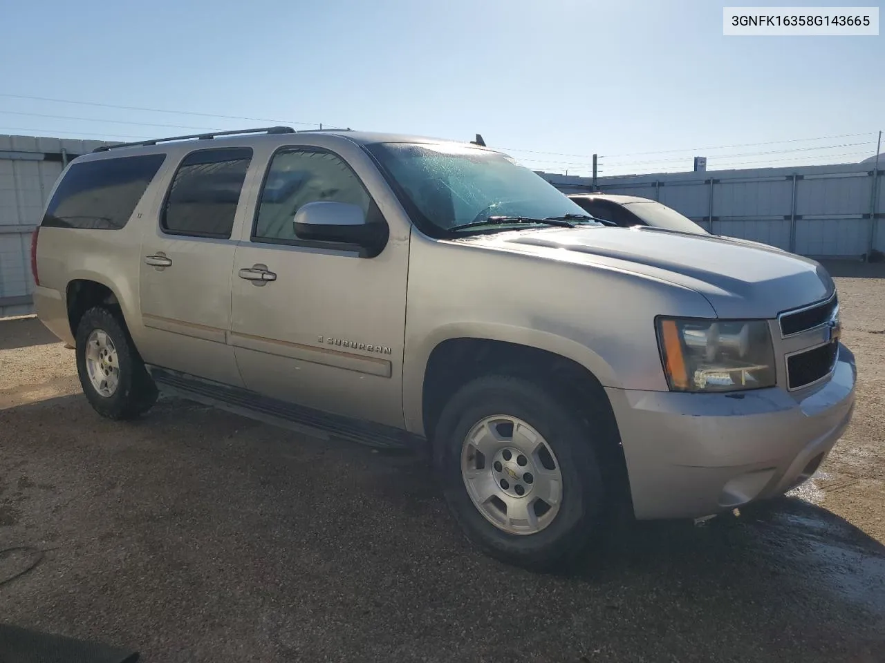 3GNFK16358G143665 2008 Chevrolet Suburban K1500 Ls