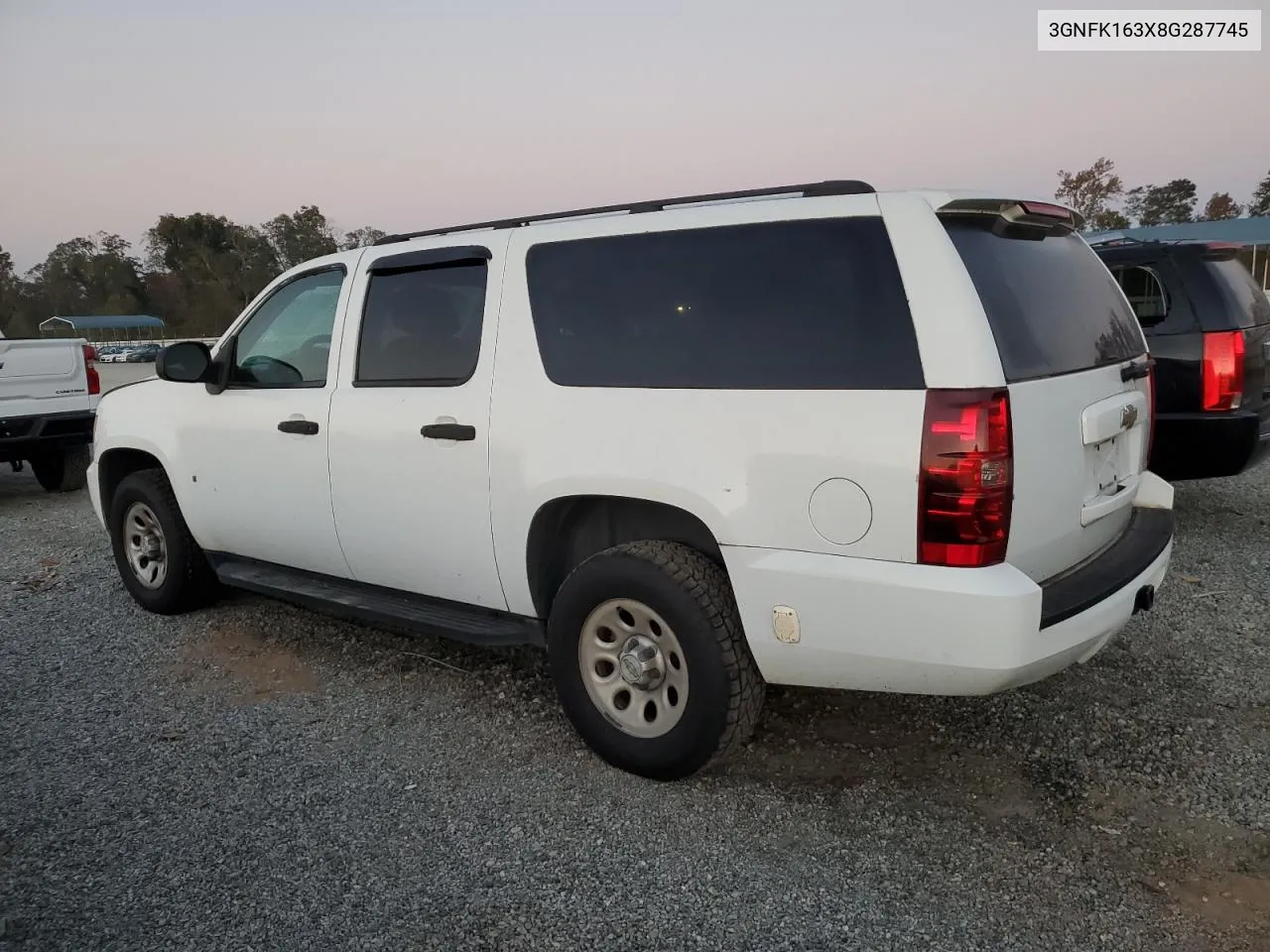 2008 Chevrolet Suburban K1500 Ls VIN: 3GNFK163X8G287745 Lot: 75315654