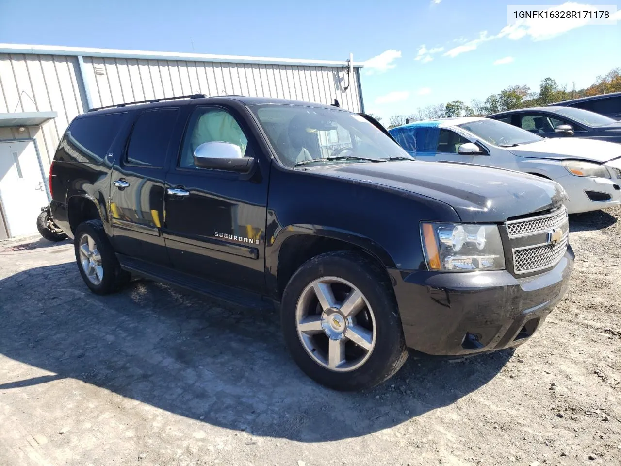 2008 Chevrolet Suburban K1500 Ls VIN: 1GNFK16328R171178 Lot: 75435094