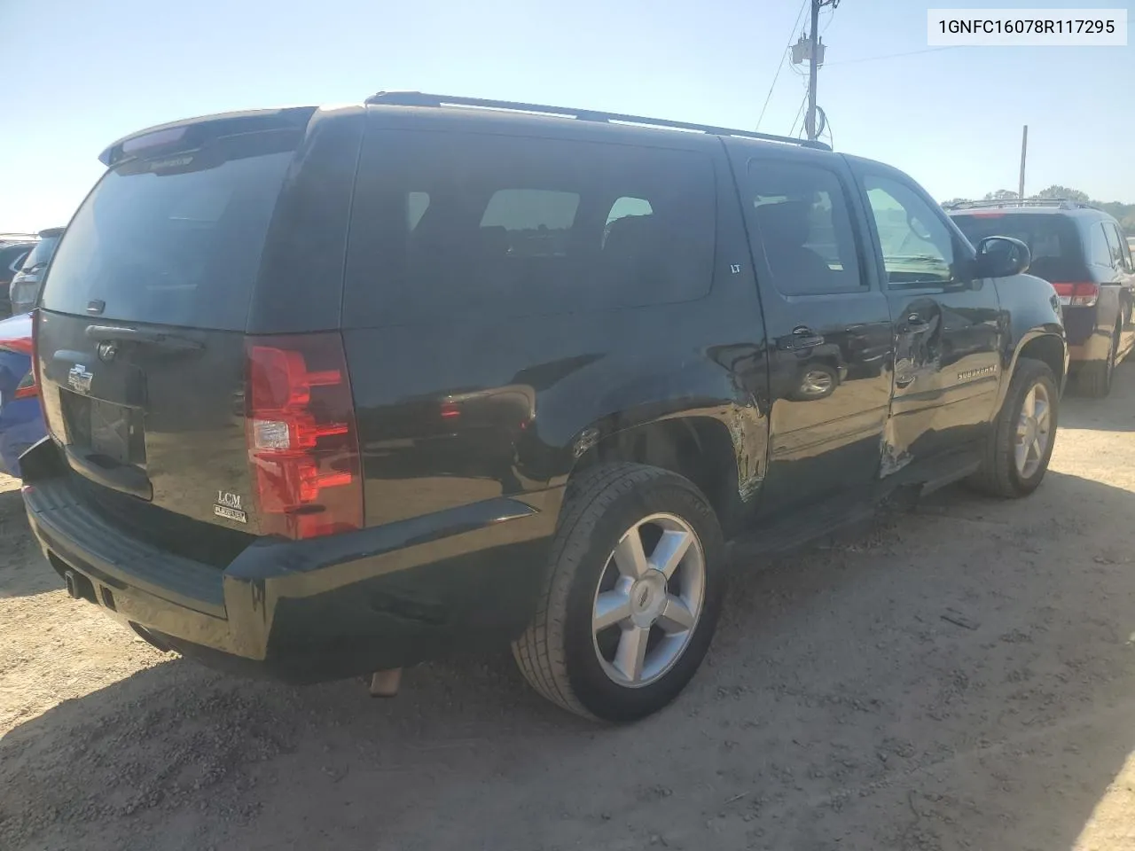 2008 Chevrolet Suburban C1500 Ls VIN: 1GNFC16078R117295 Lot: 75463954