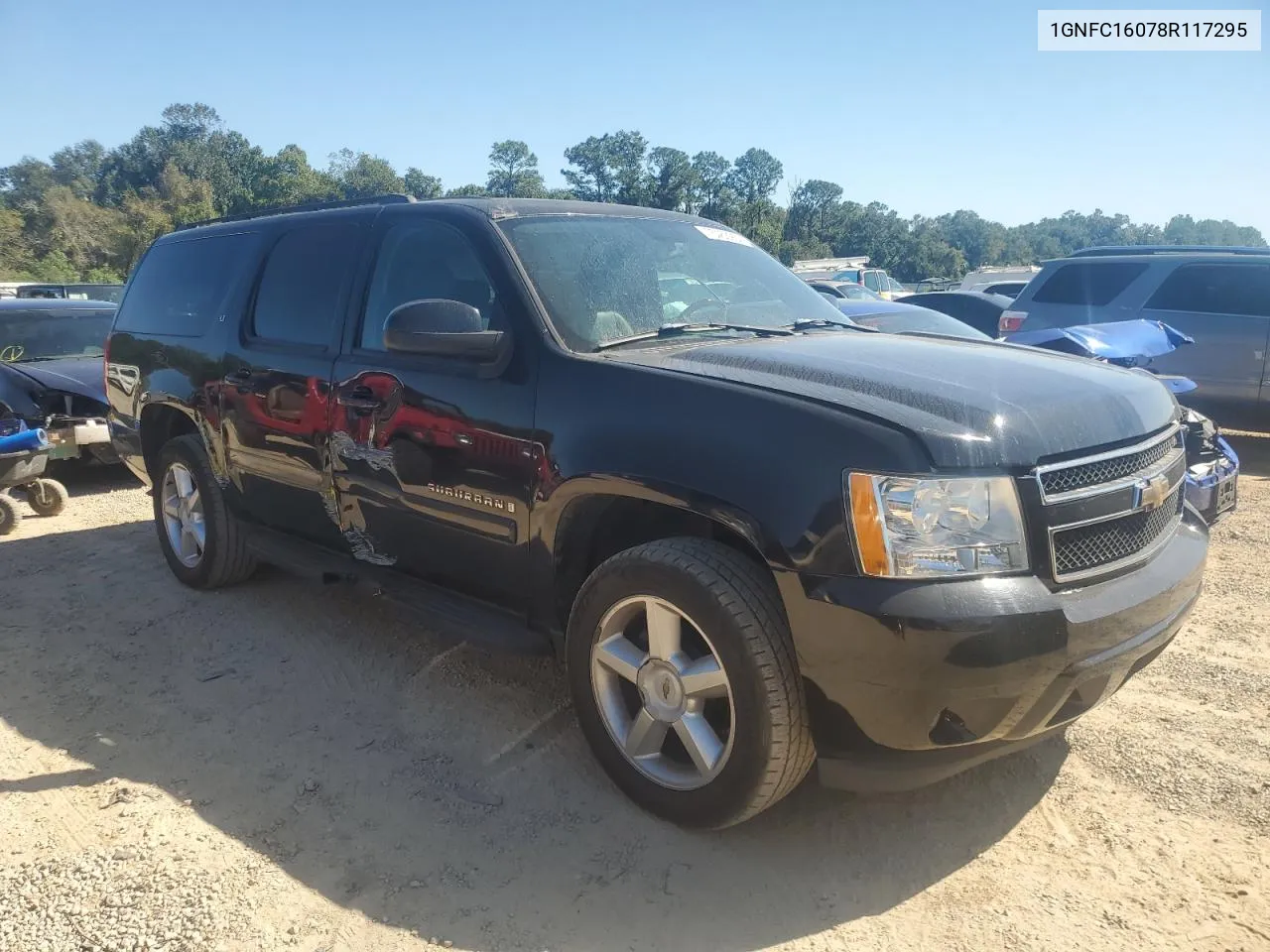 2008 Chevrolet Suburban C1500 Ls VIN: 1GNFC16078R117295 Lot: 75463954