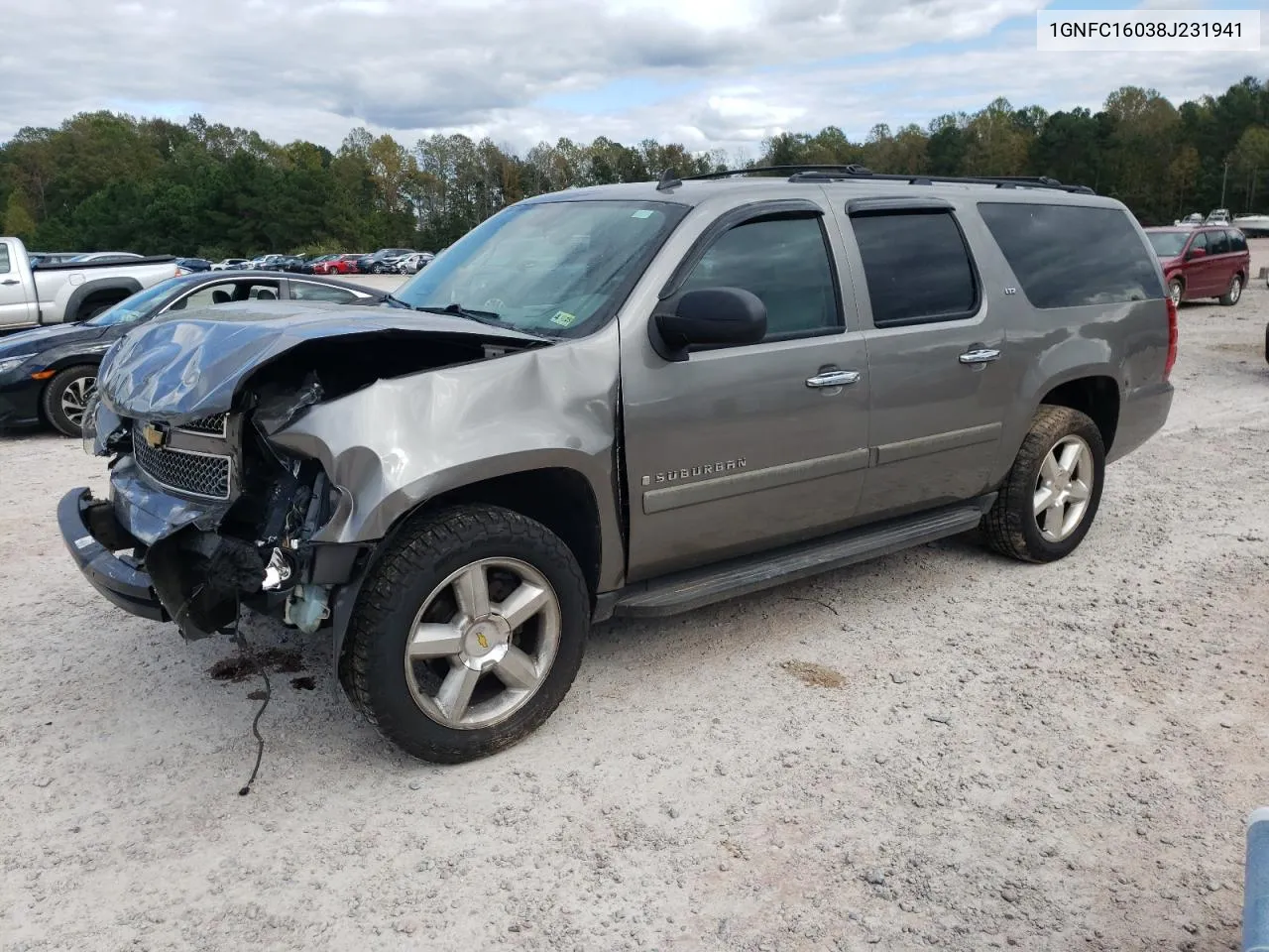 2008 Chevrolet Suburban C1500 Ls VIN: 1GNFC16038J231941 Lot: 76061534