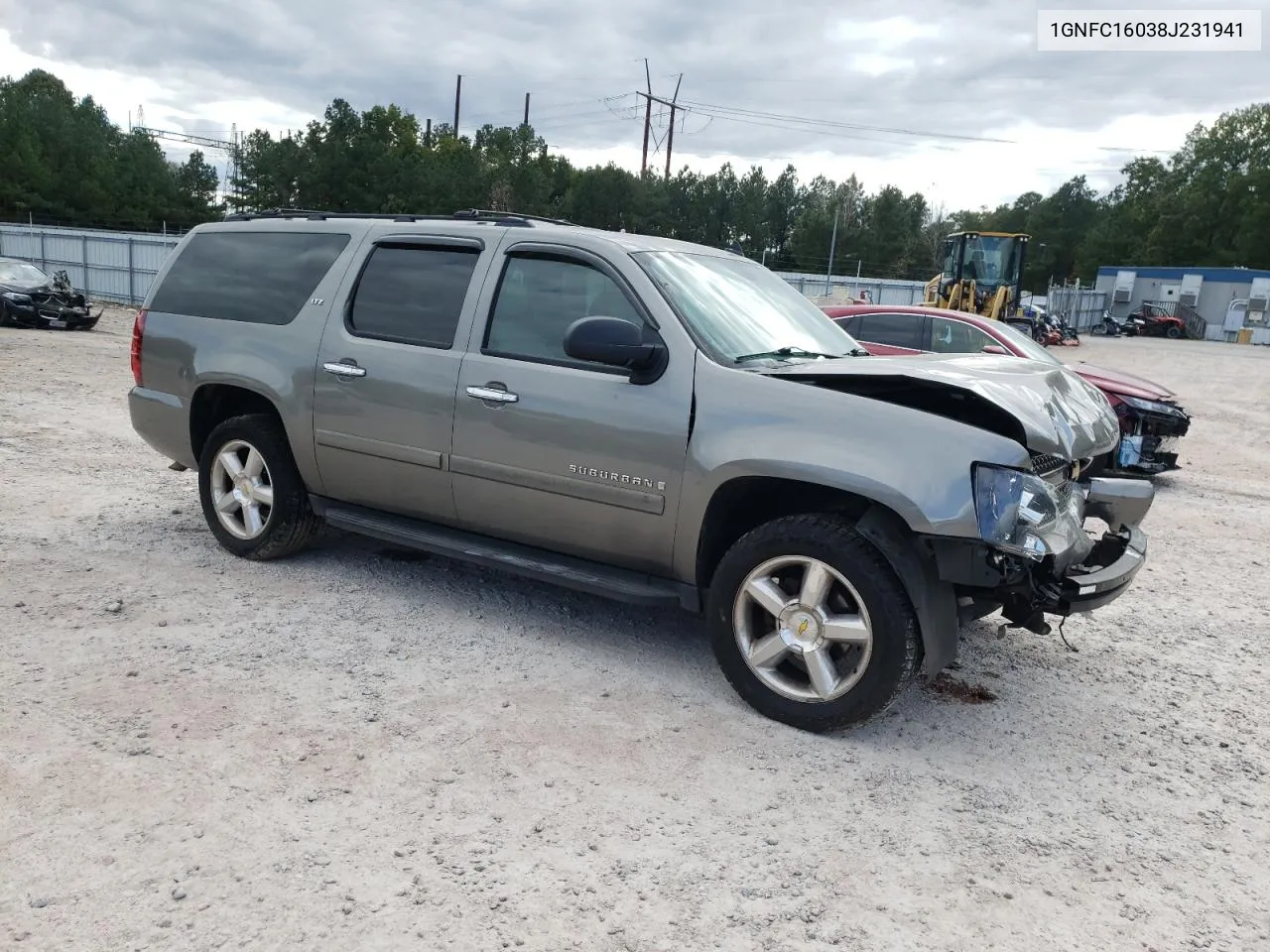 2008 Chevrolet Suburban C1500 Ls VIN: 1GNFC16038J231941 Lot: 76061534