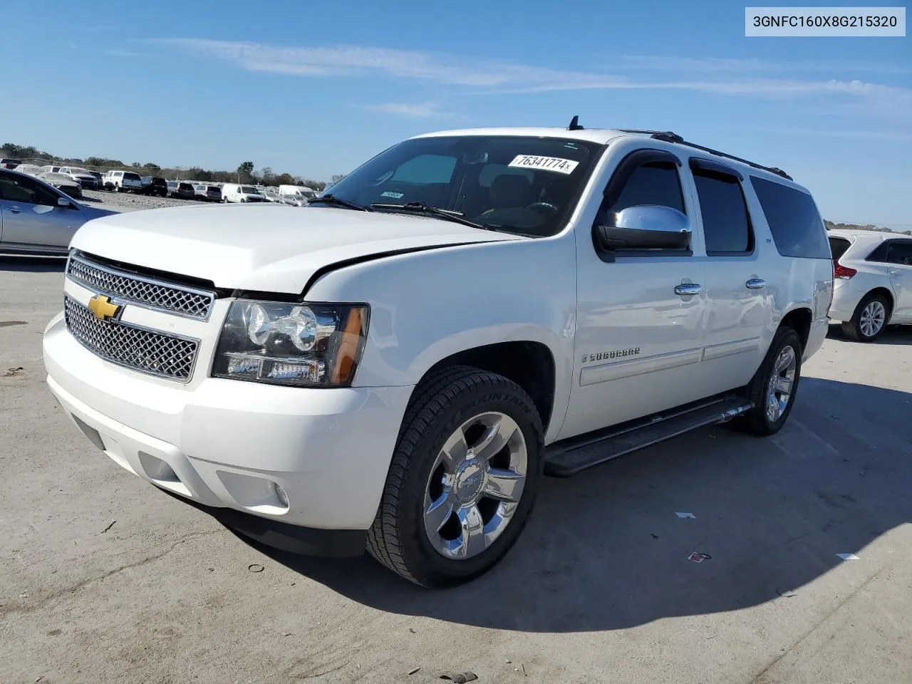 2008 Chevrolet Suburban C1500 Ls VIN: 3GNFC160X8G215320 Lot: 76341774