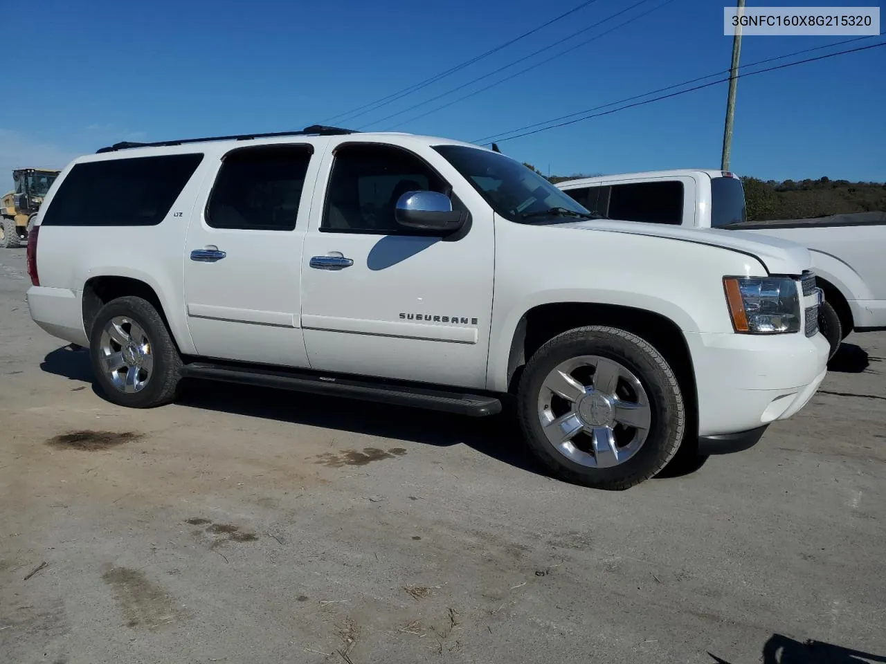 2008 Chevrolet Suburban C1500 Ls VIN: 3GNFC160X8G215320 Lot: 76341774