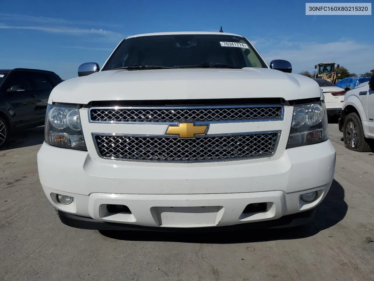 2008 Chevrolet Suburban C1500 Ls VIN: 3GNFC160X8G215320 Lot: 76341774