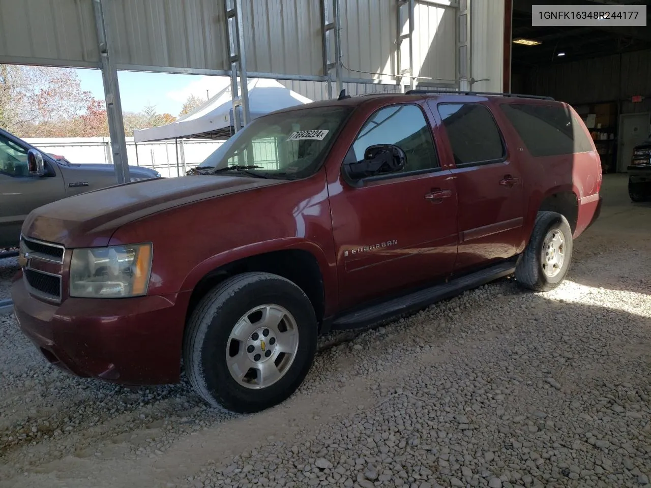 2008 Chevrolet Suburban K1500 Ls VIN: 1GNFK16348R244177 Lot: 76926224