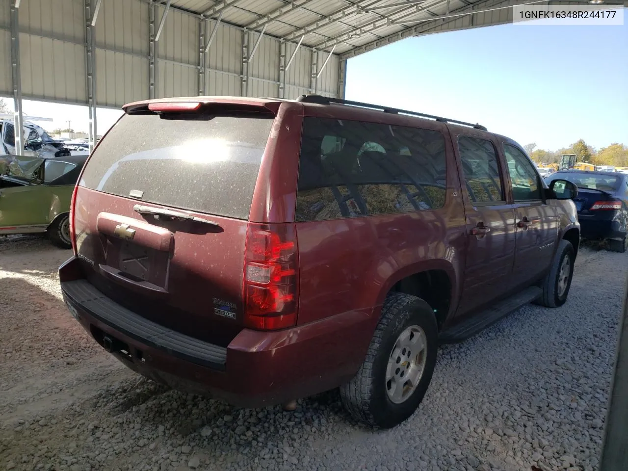 2008 Chevrolet Suburban K1500 Ls VIN: 1GNFK16348R244177 Lot: 76926224