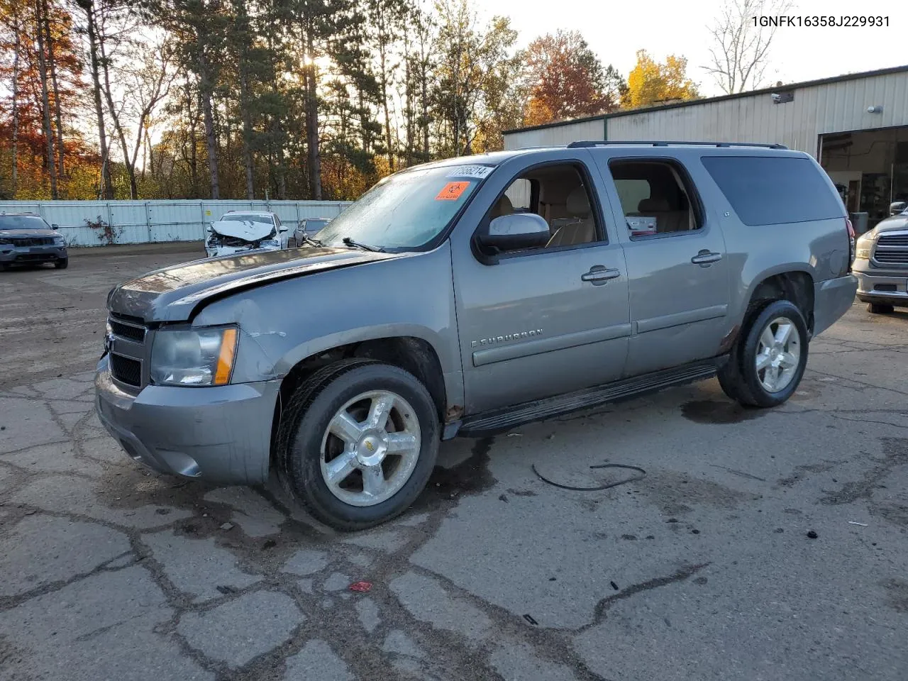 2008 Chevrolet Suburban K1500 Ls VIN: 1GNFK16358J229931 Lot: 77556214