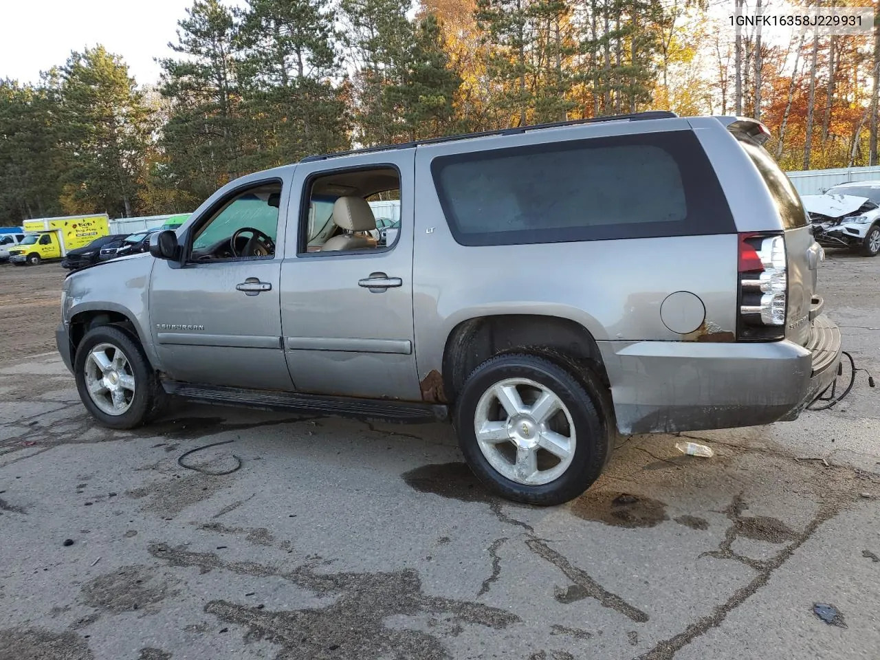 2008 Chevrolet Suburban K1500 Ls VIN: 1GNFK16358J229931 Lot: 77556214