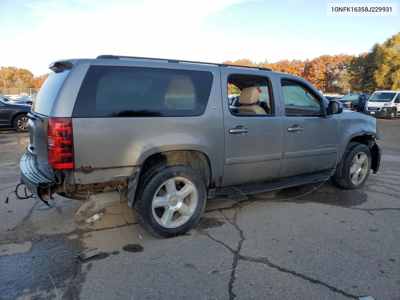 2008 Chevrolet Suburban K1500 Ls VIN: 1GNFK16358J229931 Lot: 77556214