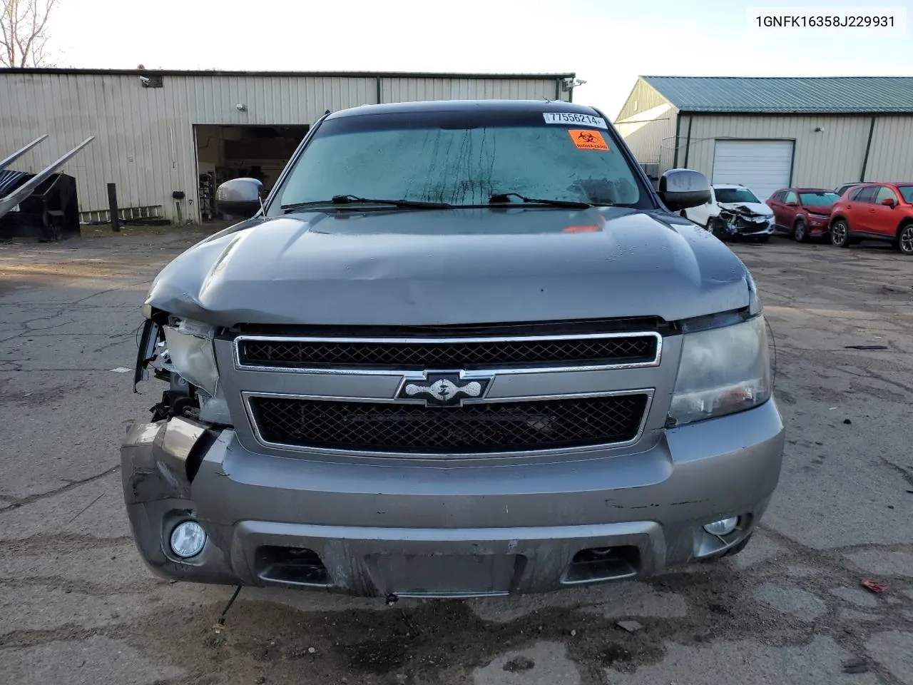 2008 Chevrolet Suburban K1500 Ls VIN: 1GNFK16358J229931 Lot: 77556214