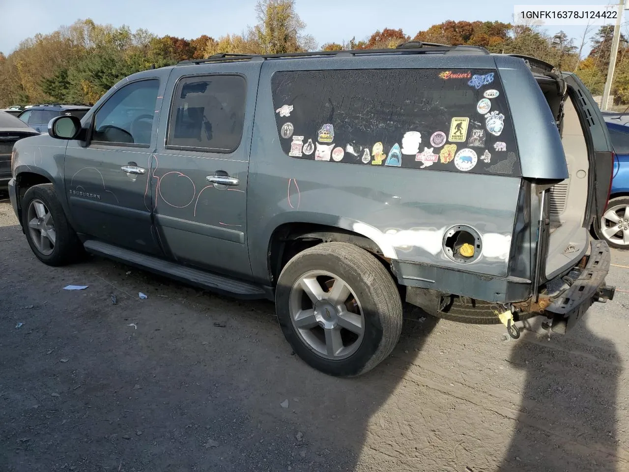 2008 Chevrolet Suburban K1500 Ls VIN: 1GNFK16378J124422 Lot: 78128294