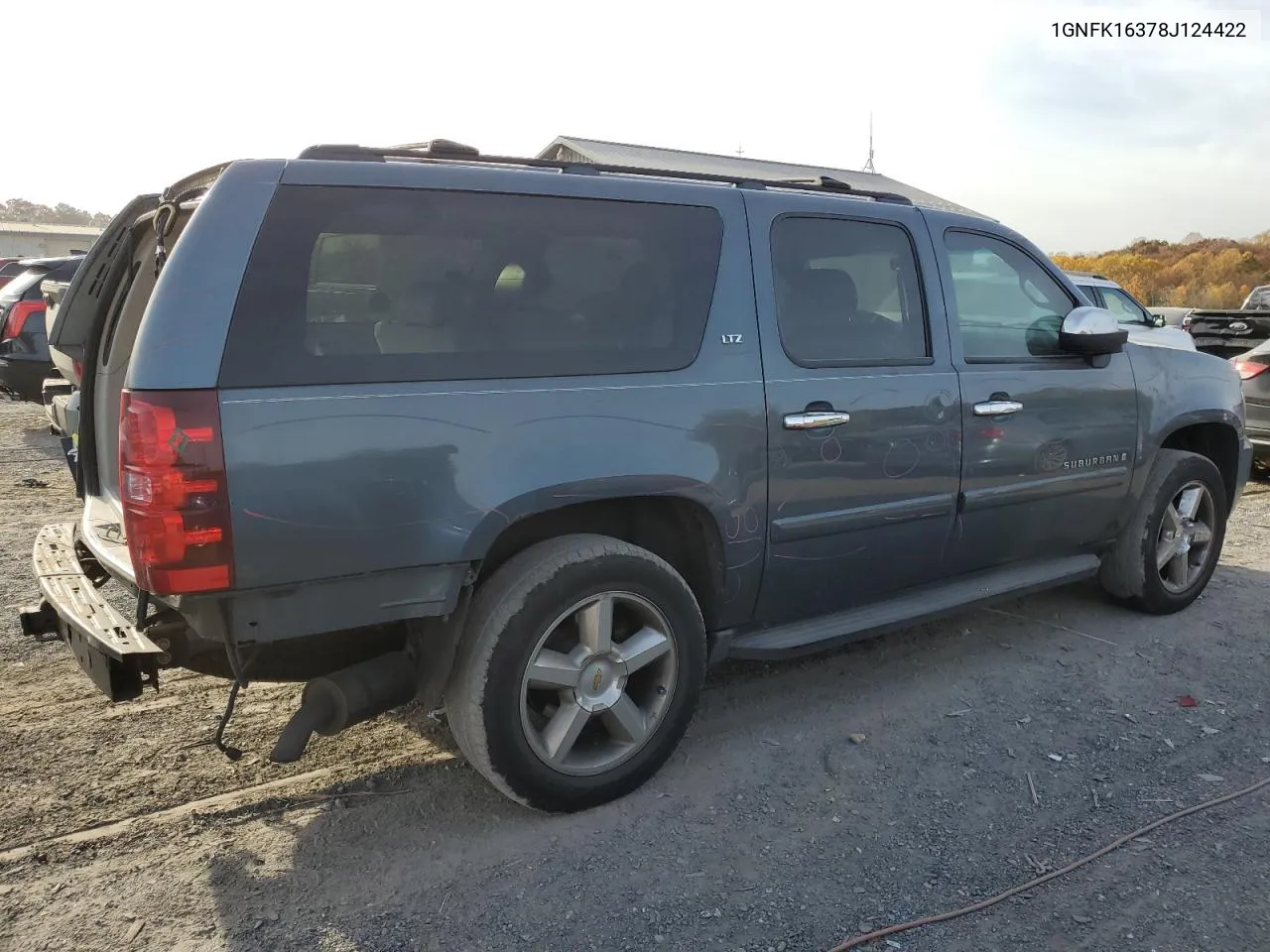 2008 Chevrolet Suburban K1500 Ls VIN: 1GNFK16378J124422 Lot: 78128294