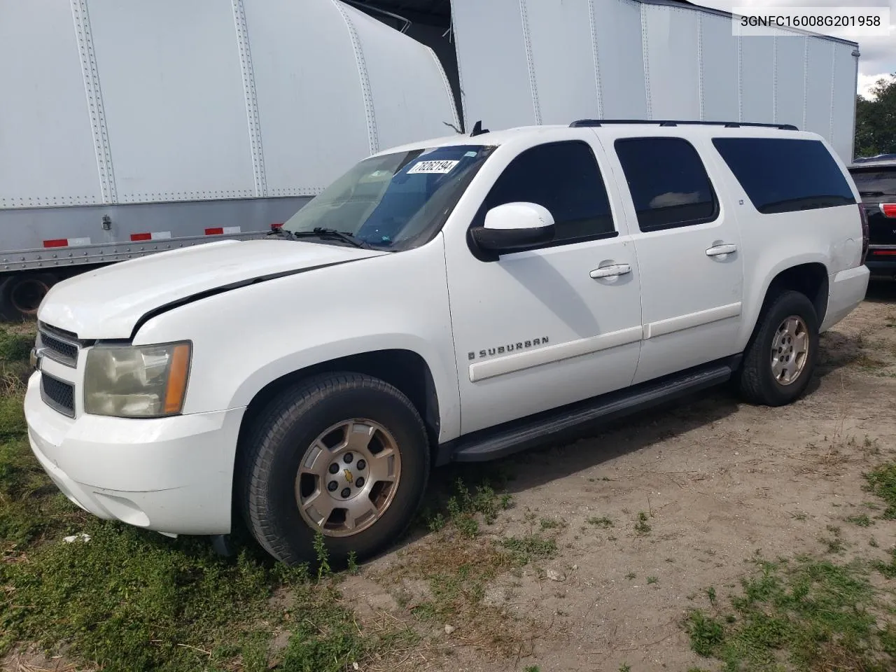 2008 Chevrolet Suburban C1500 Ls VIN: 3GNFC16008G201958 Lot: 78262194