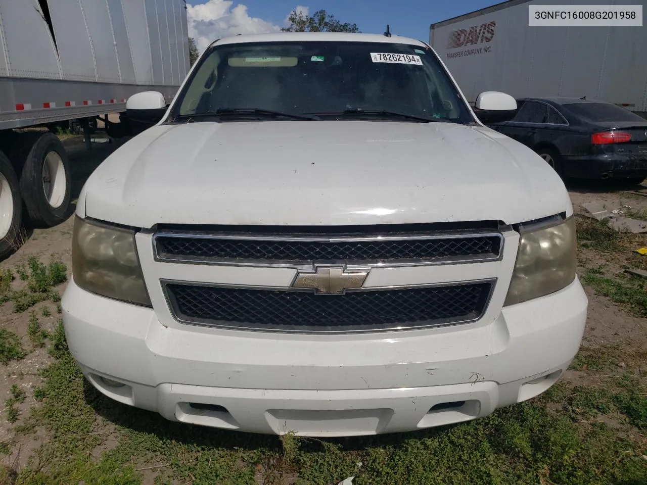 2008 Chevrolet Suburban C1500 Ls VIN: 3GNFC16008G201958 Lot: 78262194