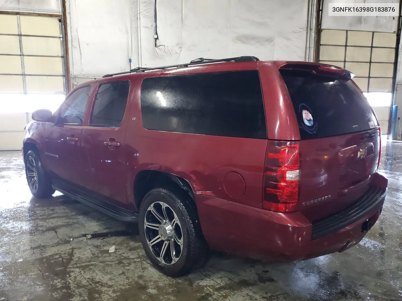 2008 Chevrolet Suburban K1500 Ls VIN: 3GNFK16398G183876 Lot: 78451164