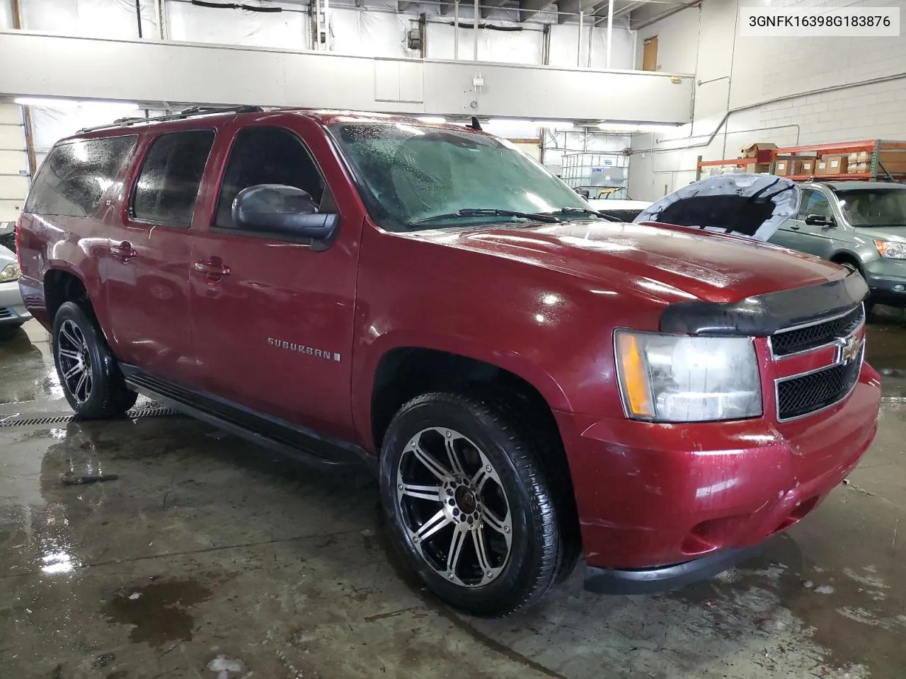 2008 Chevrolet Suburban K1500 Ls VIN: 3GNFK16398G183876 Lot: 78451164