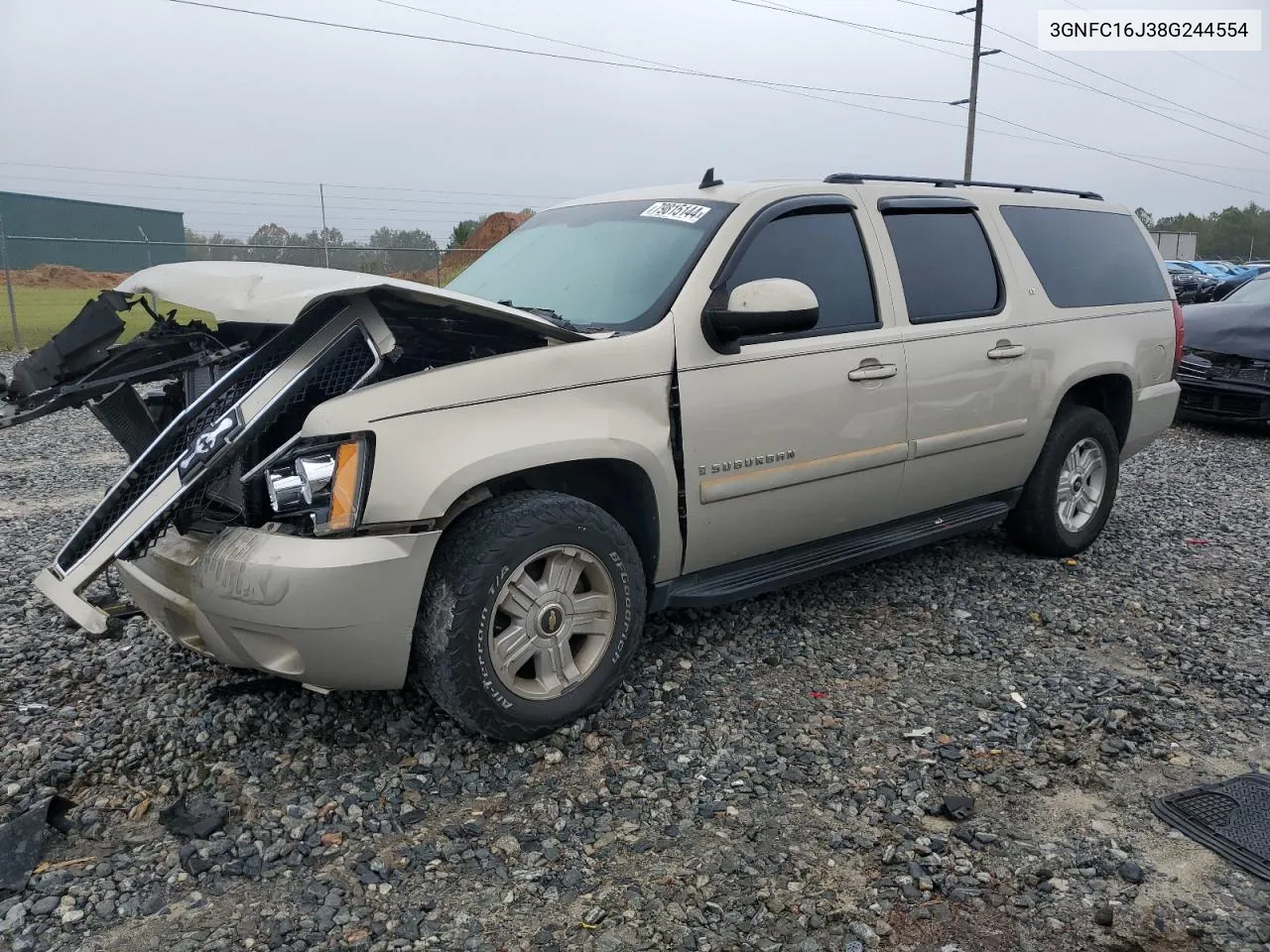 2008 Chevrolet Suburban C1500 Ls VIN: 3GNFC16J38G244554 Lot: 79815144