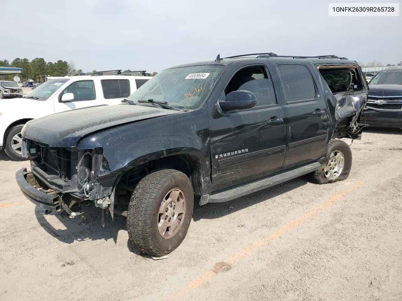 2009 Chevrolet Suburban K1500 Lt VIN: 1GNFK26309R265728 Lot: 46809654