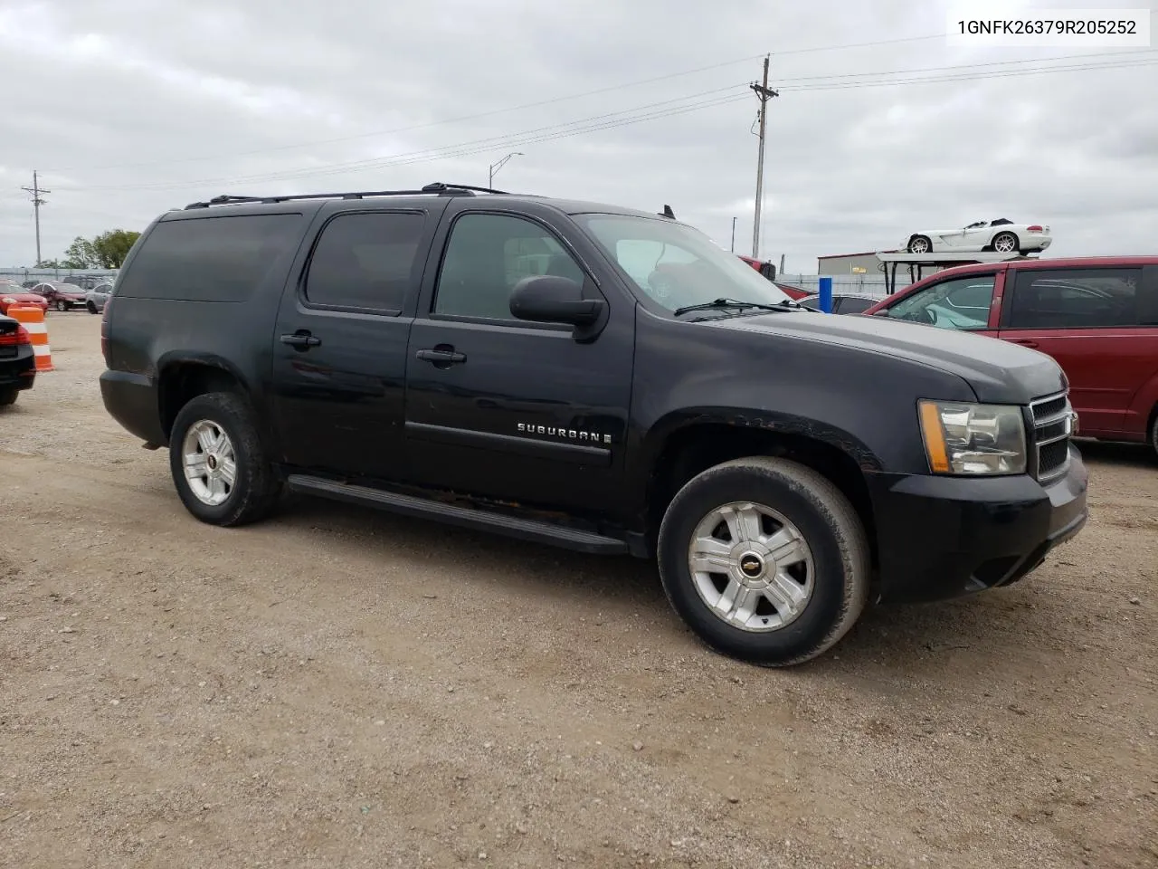 2009 Chevrolet Suburban K1500 Lt VIN: 1GNFK26379R205252 Lot: 66223944