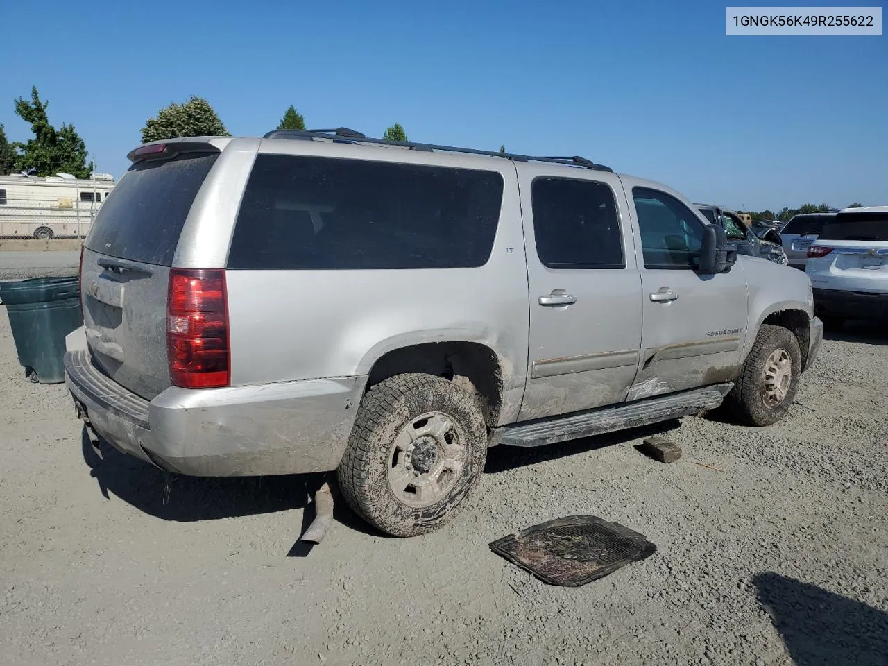 2009 Chevrolet Suburban K2500 Lt VIN: 1GNGK56K49R255622 Lot: 66995984