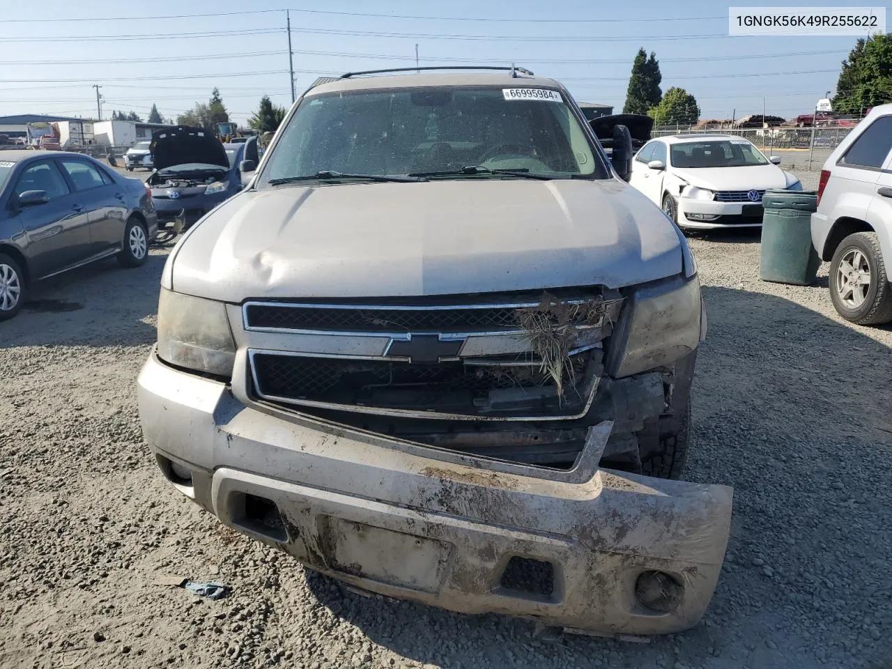 2009 Chevrolet Suburban K2500 Lt VIN: 1GNGK56K49R255622 Lot: 66995984