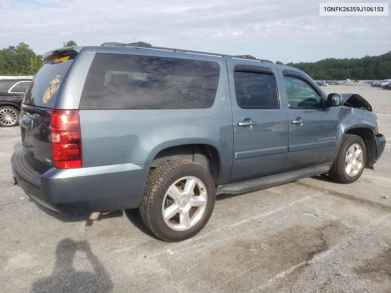 2009 Chevrolet Suburban K1500 Lt VIN: 1GNFK26359J106153 Lot: 68346734