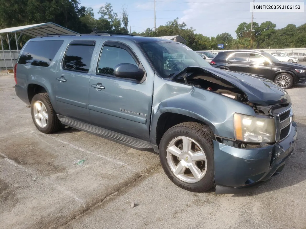 2009 Chevrolet Suburban K1500 Lt VIN: 1GNFK26359J106153 Lot: 68346734