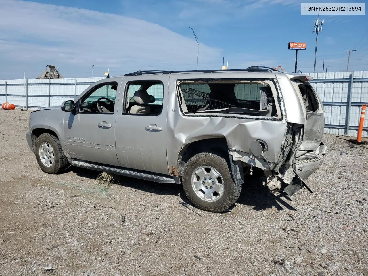 2009 Chevrolet Suburban K1500 Lt VIN: 1GNFK26329R213694 Lot: 68969484