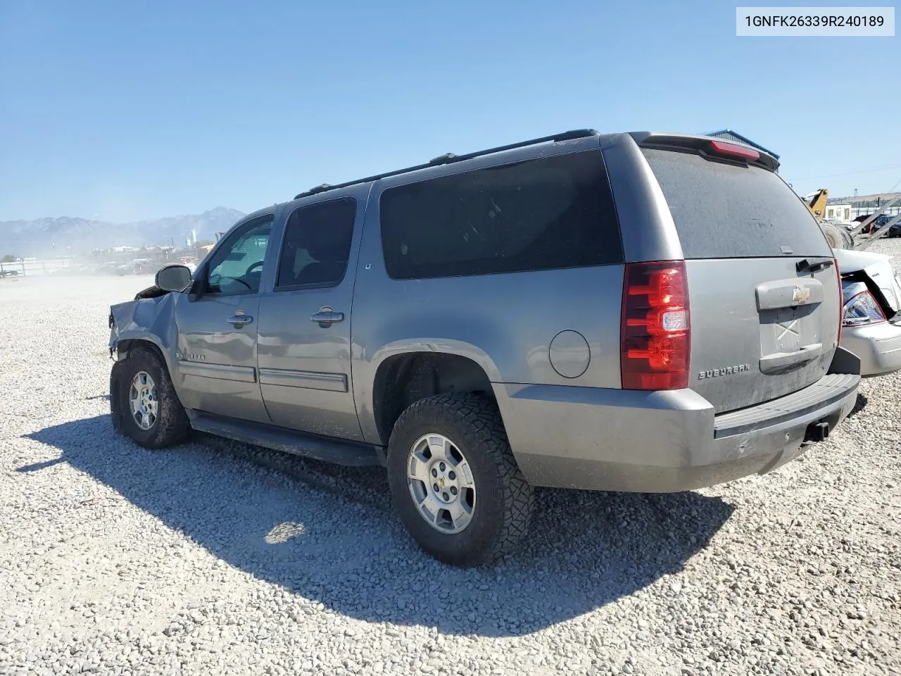 2009 Chevrolet Suburban K1500 Lt VIN: 1GNFK26339R240189 Lot: 69090664