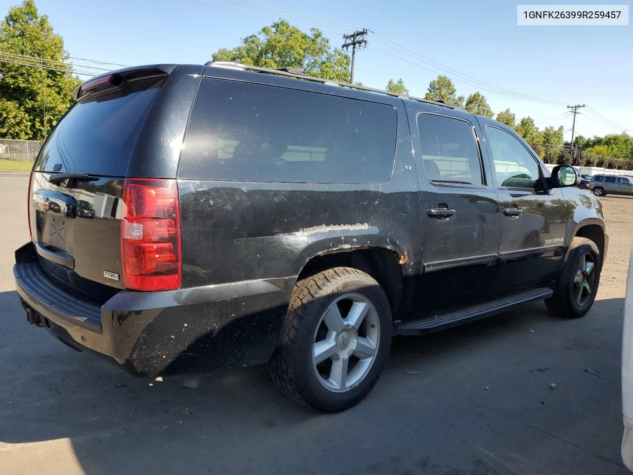 1GNFK26399R259457 2009 Chevrolet Suburban K1500 Lt