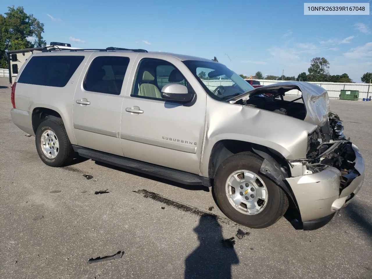 2009 Chevrolet Suburban K1500 Lt VIN: 1GNFK26339R167048 Lot: 71268354